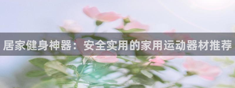 fb体育招商电话号码：居家健身神器：安全实用的家用运